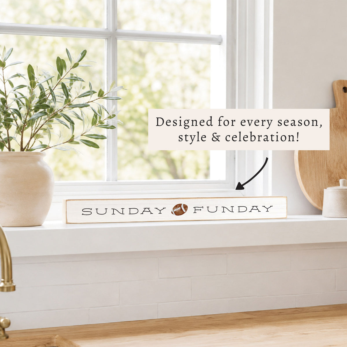 Sunday Funday Football  Skinny Sign