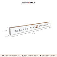 Sunday Funday Football  Skinny Sign