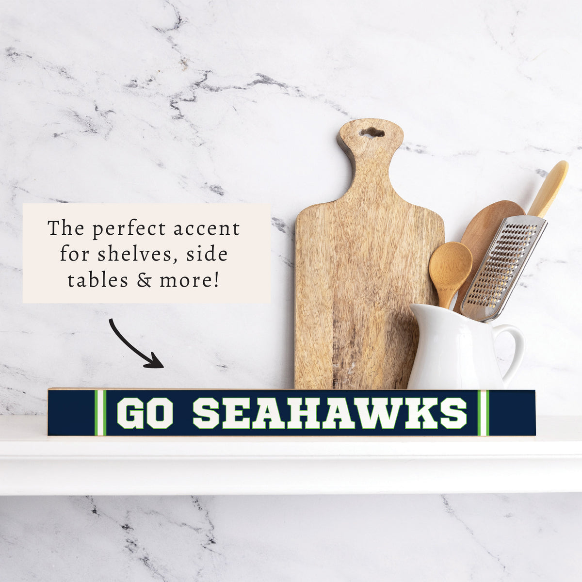 Go Seahawks Skinny Sign
