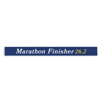 Marathon Finisher 26.2 Boston Skinny Sign