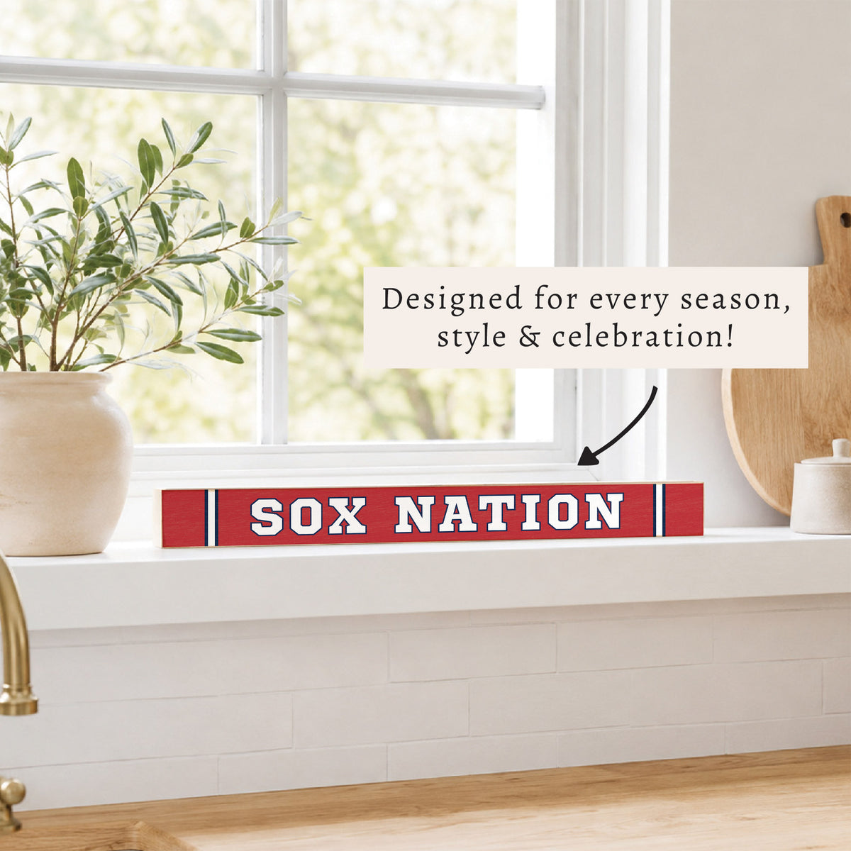 Red Sox Nation Skinny Sign