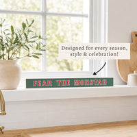 Fear the Monstah Skinny Sign