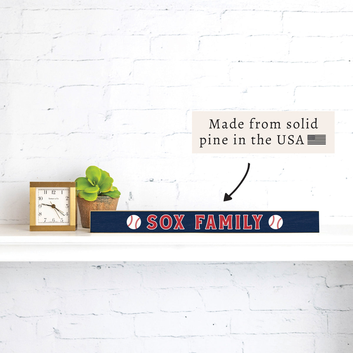 Sox Family Skinny Sign