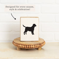 Dog Block Sign