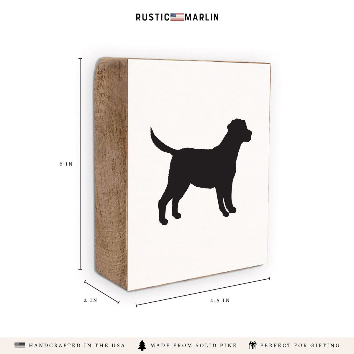 Dog Block Sign