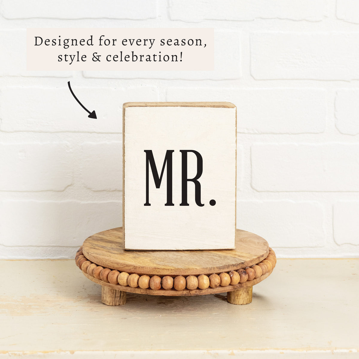 Mr. Block Sign