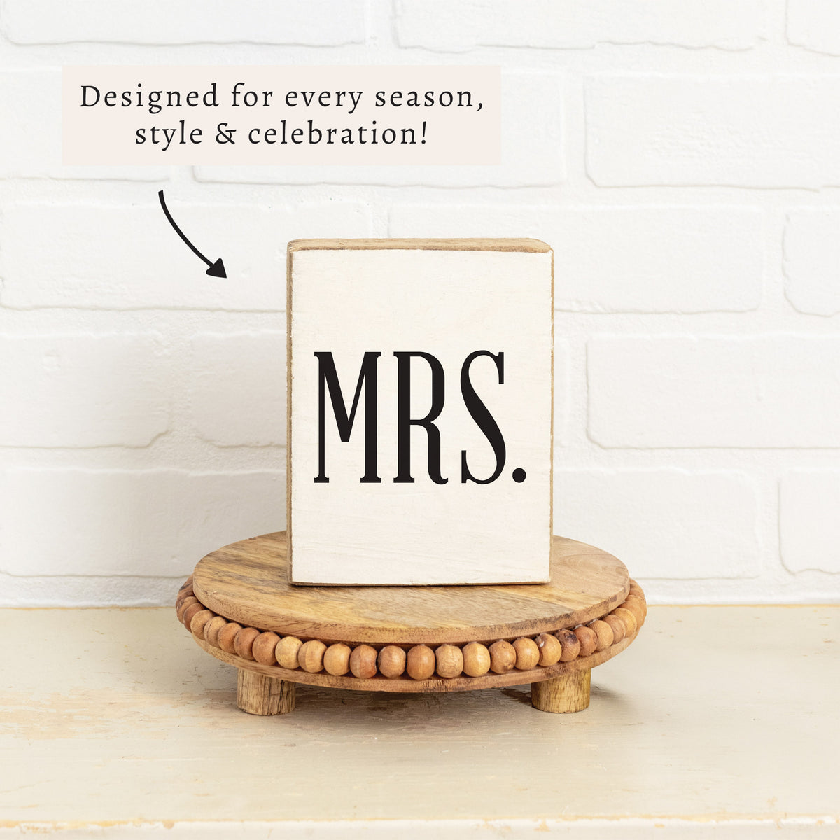 Mrs. Block Sign