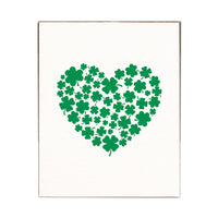 Clover Heart Block Sign