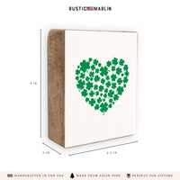 Clover Heart Block Sign