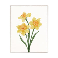 Daffodil Block Sign