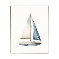 Sailboat Block Sign