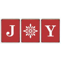 Red Joy Decorative Block Bundle