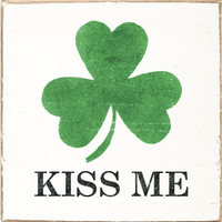 Shamrock Block Sign