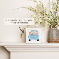 Easter Truck Block Sign