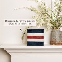 Nautical Flag Letter Block