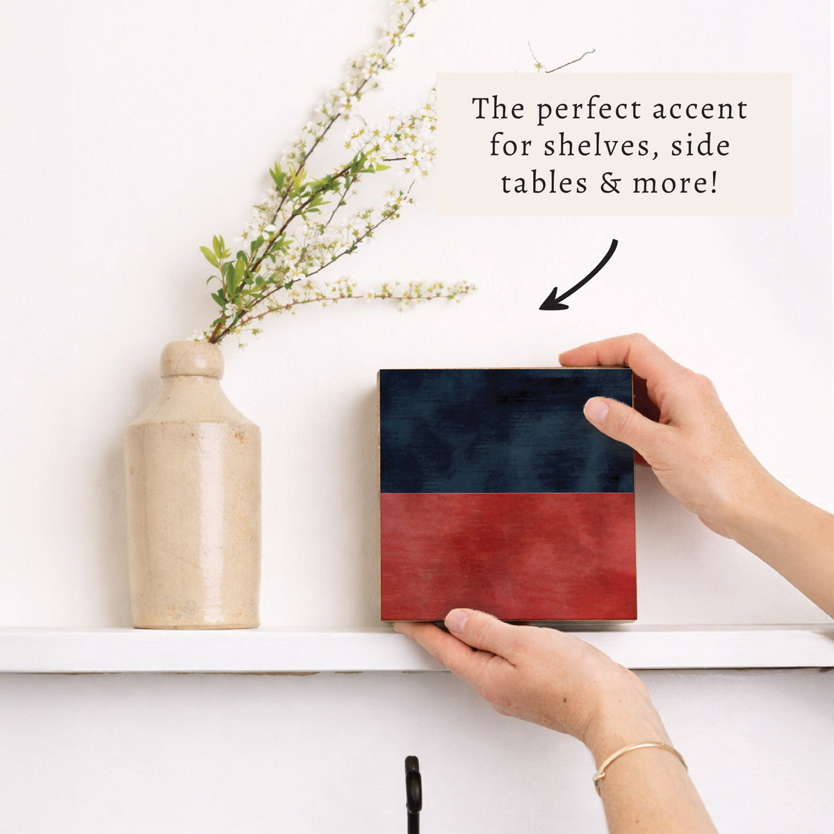 Nautical Flag Letter Block