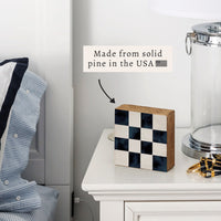 Nautical Flag Letter Block