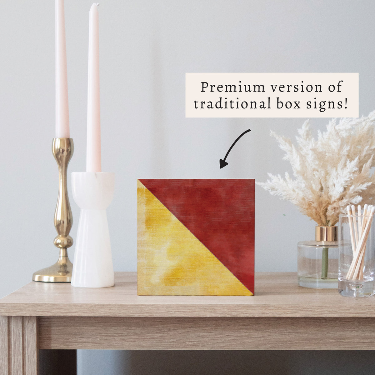 Nautical Flag Letter Block