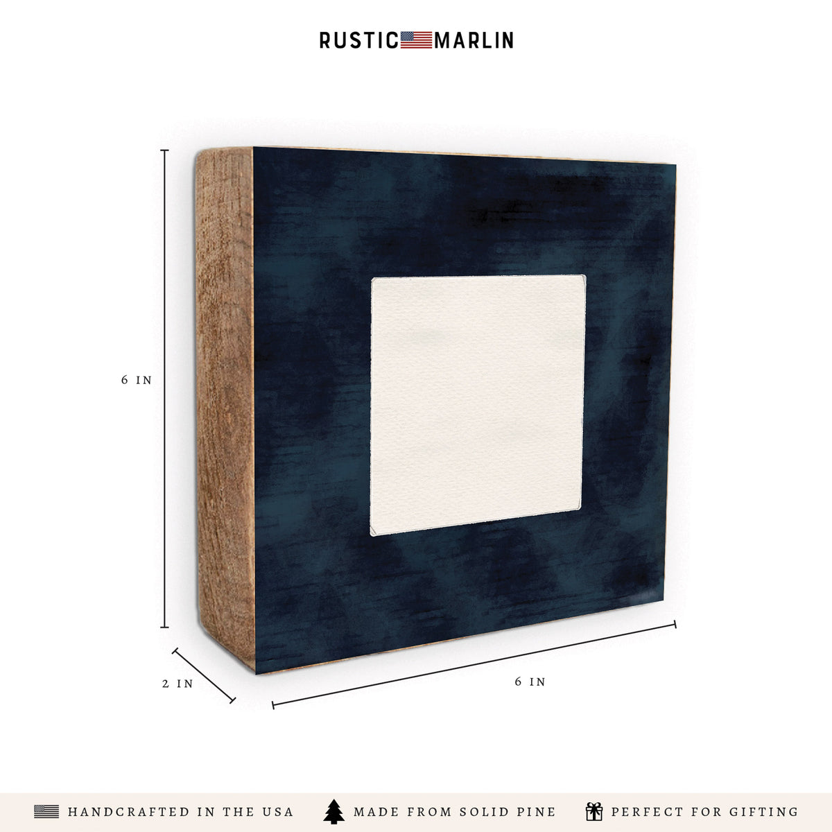 Nautical Flag Letter Block