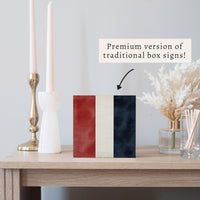 Nautical Flag Letter Block