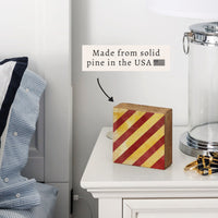Nautical Flag Letter Block