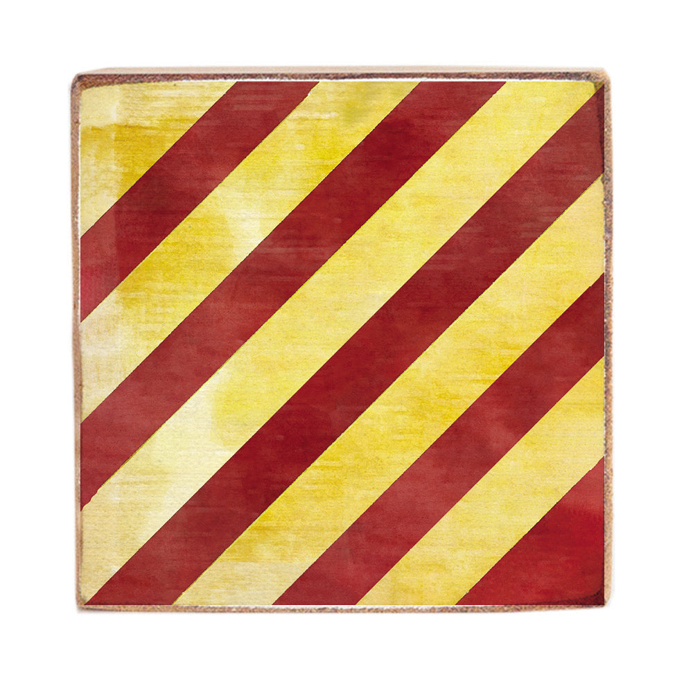Nautical Flag Letter Block