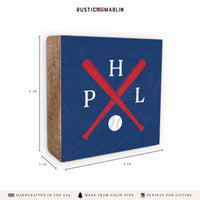 Philadelphia Baseball Bats Block Sign