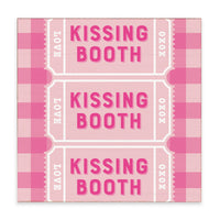 Kissing Booth Block Sign
