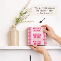 Kissing Booth Block Sign