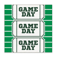 Game Day Ticket Block Sign