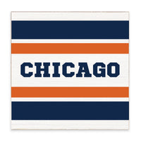 Chicago Stripes Block Sign