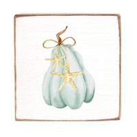 Coastal Gourd Block Sign