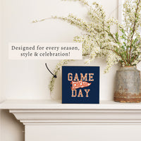 Game Day Chicago Block Sign