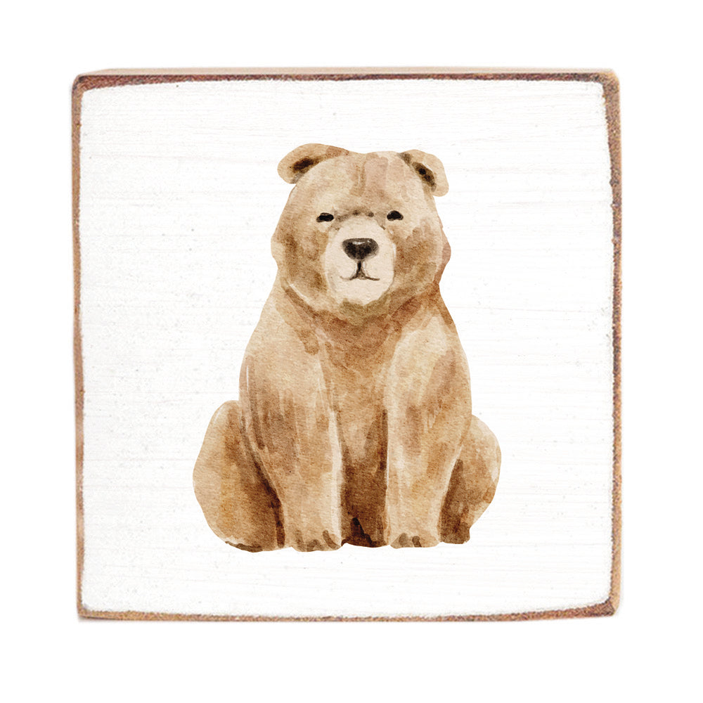 Bear Block Sign