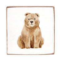 Bear Block Sign