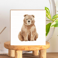 Bear Block Sign