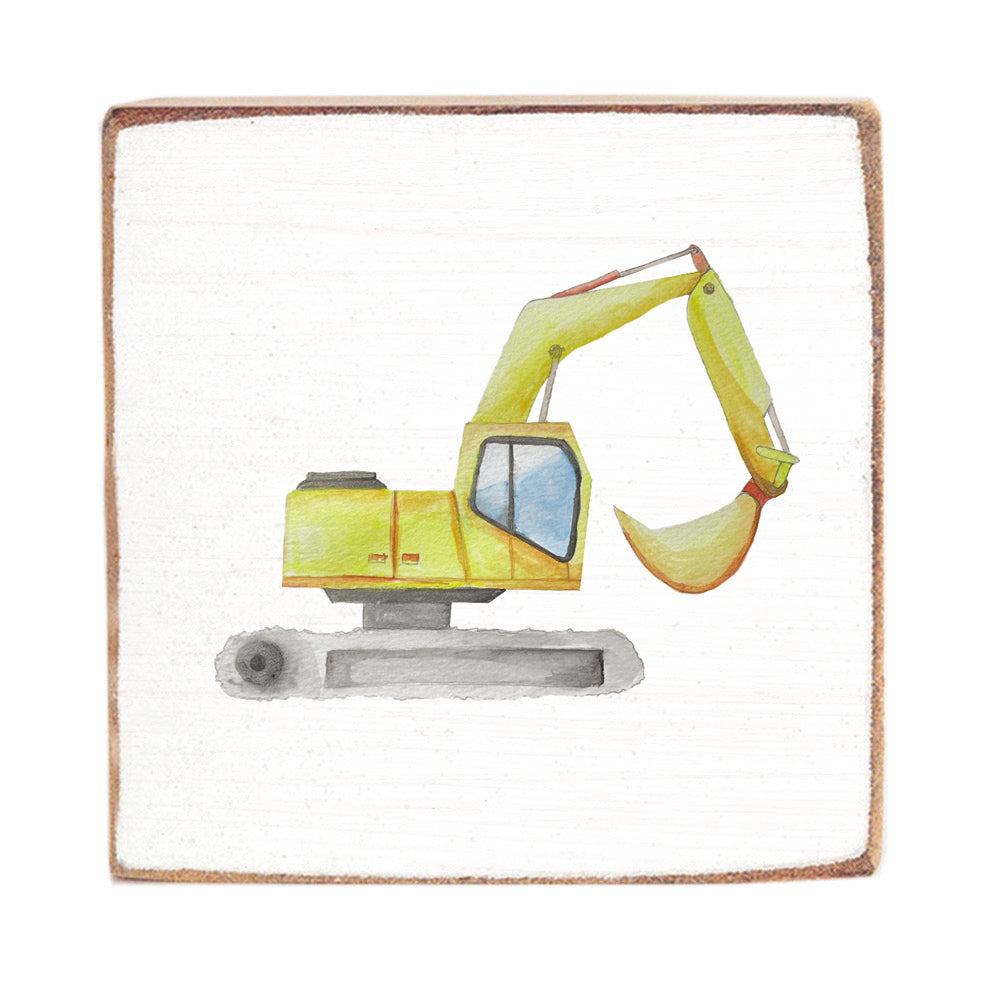 Digger Square Block Sign