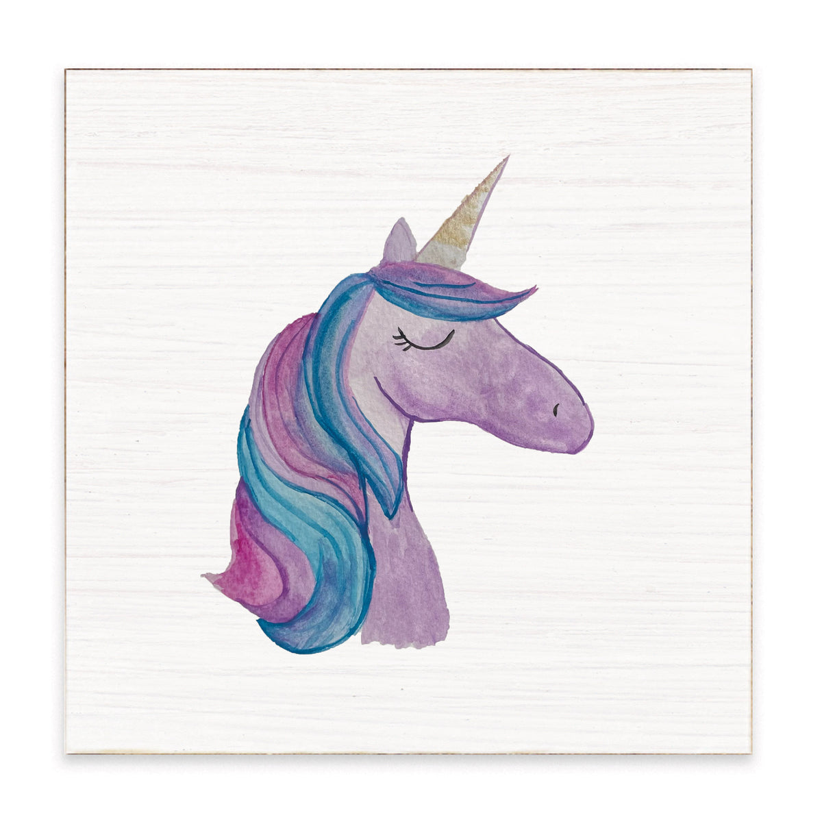 Unicorn Block Sign