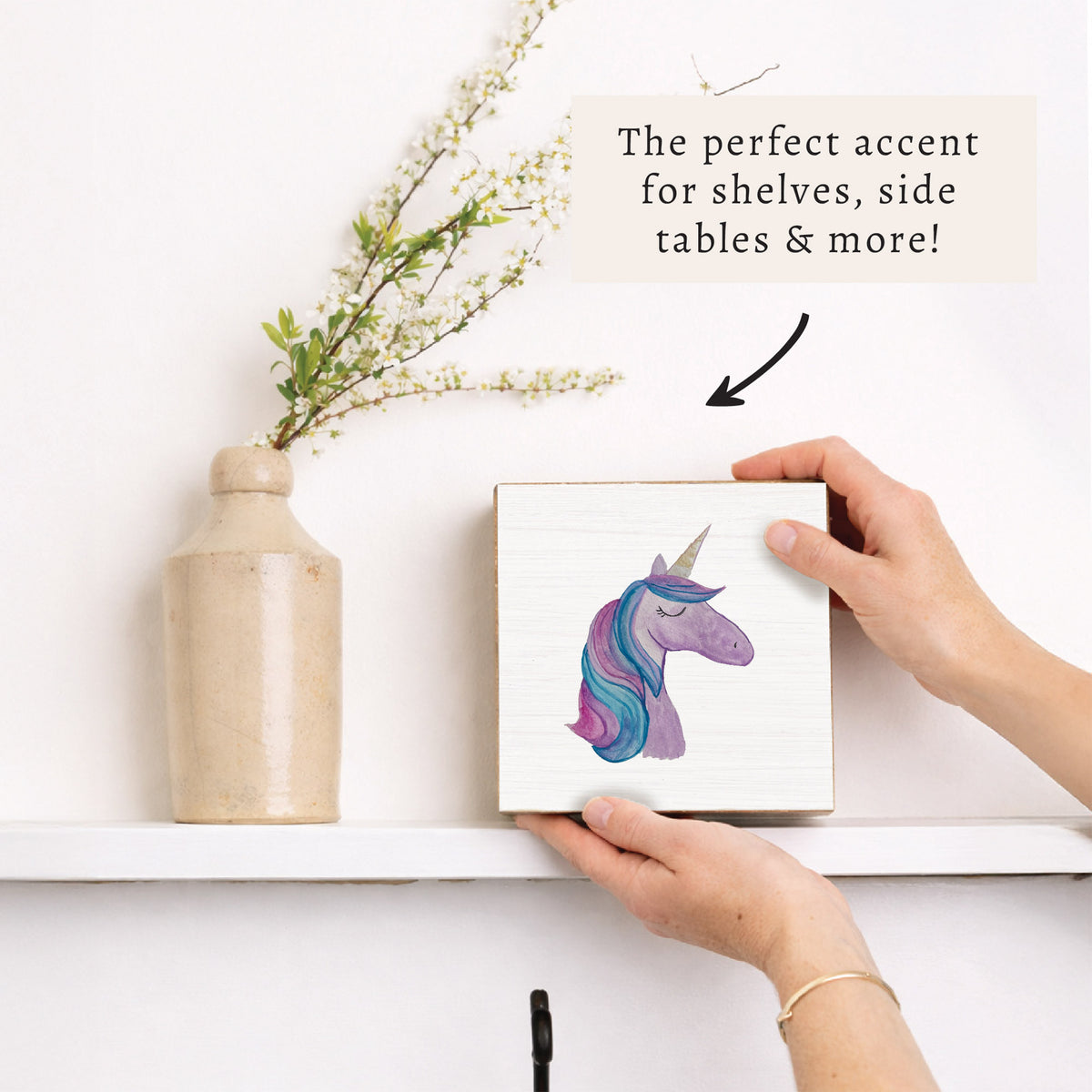 Unicorn Block Sign