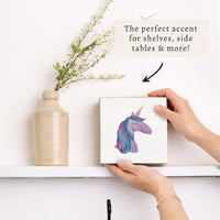 Unicorn Block Sign
