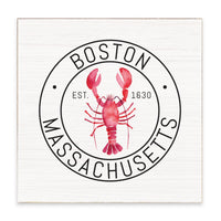 Boston Lobster Block Sign