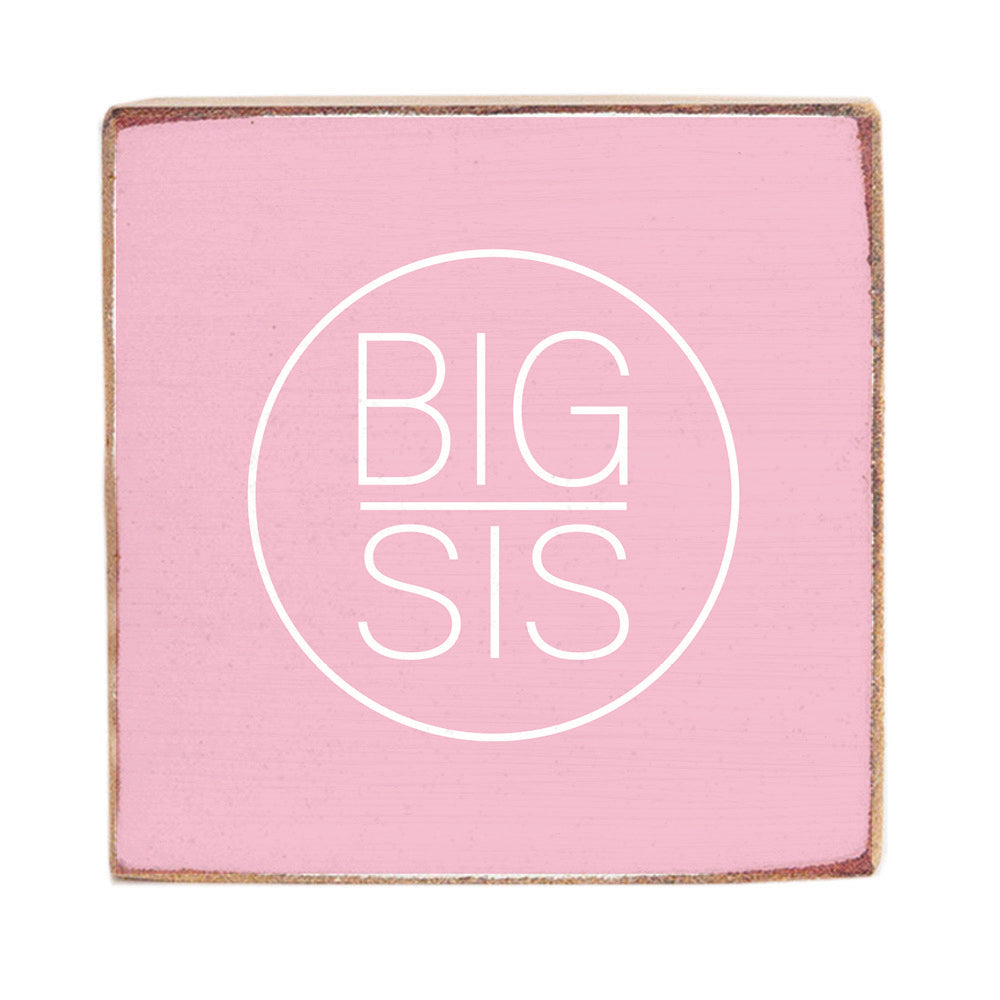 Big Sister Block Sign