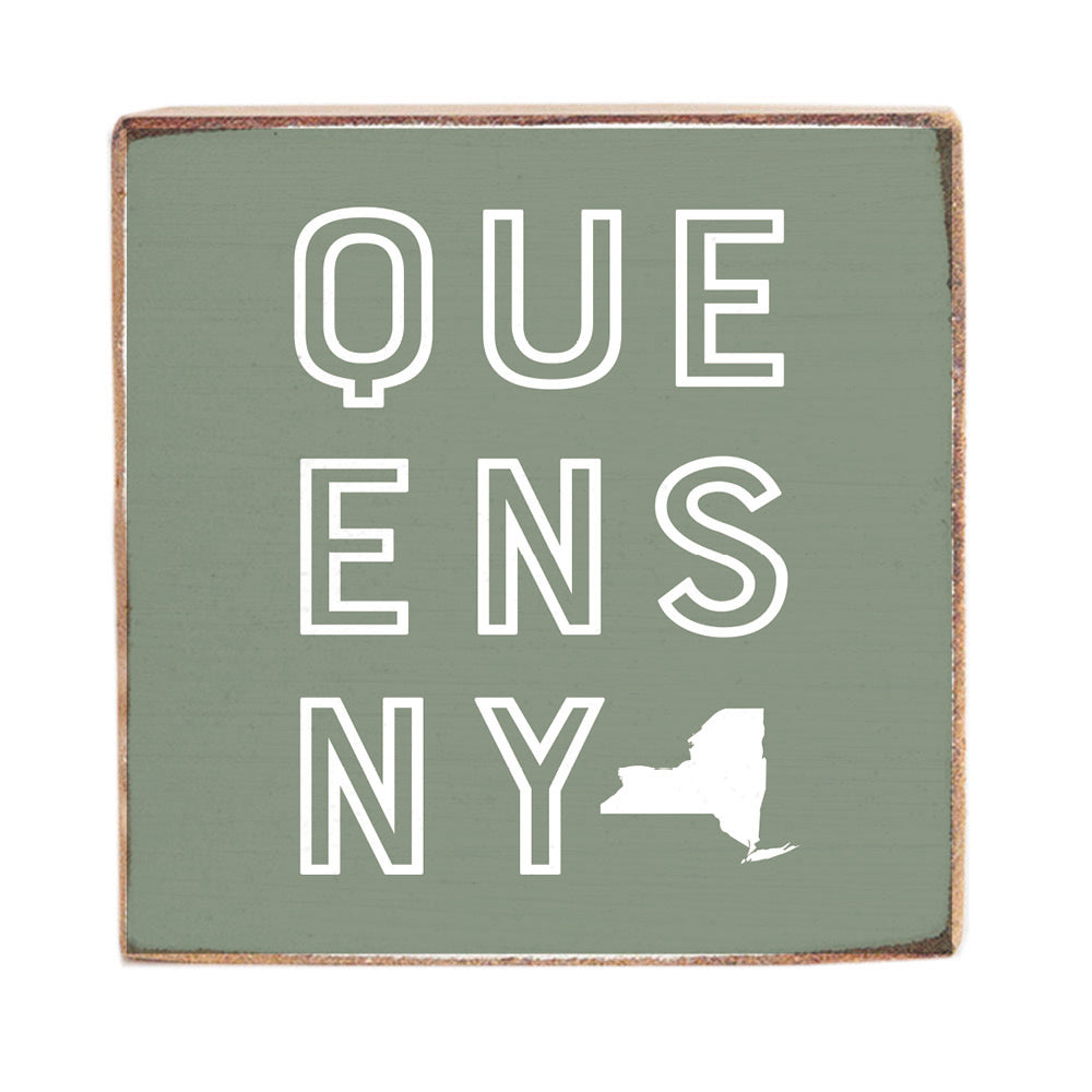 Queens NY Block Sign