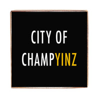 Champyinz Square Block Sign