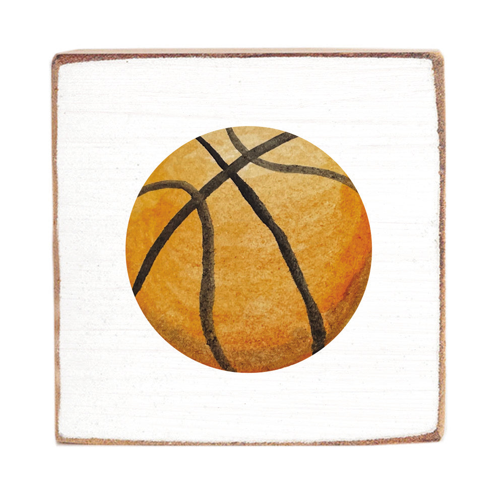 Basketball Block Sign