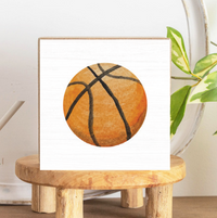 Basketball Block Sign