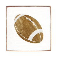 Football Block Sign