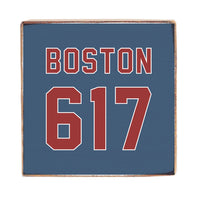 Boston 617 Wood Block