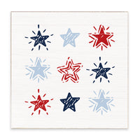 Starburst Block Sign