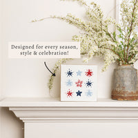 Starburst Block Sign